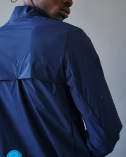 Pas Normal Studios Balance Half Zip Jacket — Navy^Women Gym & Training|Gym & Training