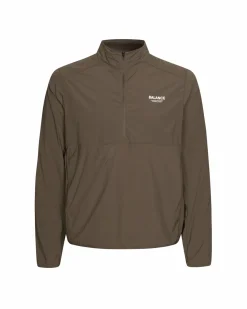 Pas Normal Studios Balance Half Zip Jacket — Dusty Brown^Women Gym & Training|Gym & Training