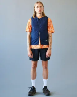 Pas Normal Studios Balance Insulated Vest — Navy^Women Gym & Training|Gym & Training