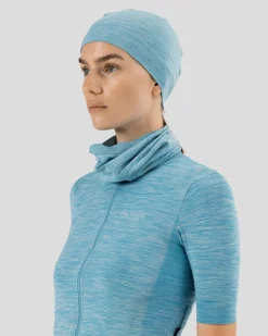 Pas Normal Studios Escapism Knit Neck Tube — Blue^Women Accessories|Accessories