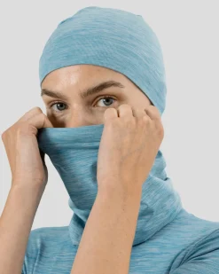 Pas Normal Studios Escapism Knit Neck Tube — Blue^Women Accessories|Accessories