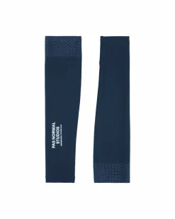 Pas Normal Studios Logo Arm Warmers — Navy^Women Arm & Leg Warmers|Arm & Leg Warmers