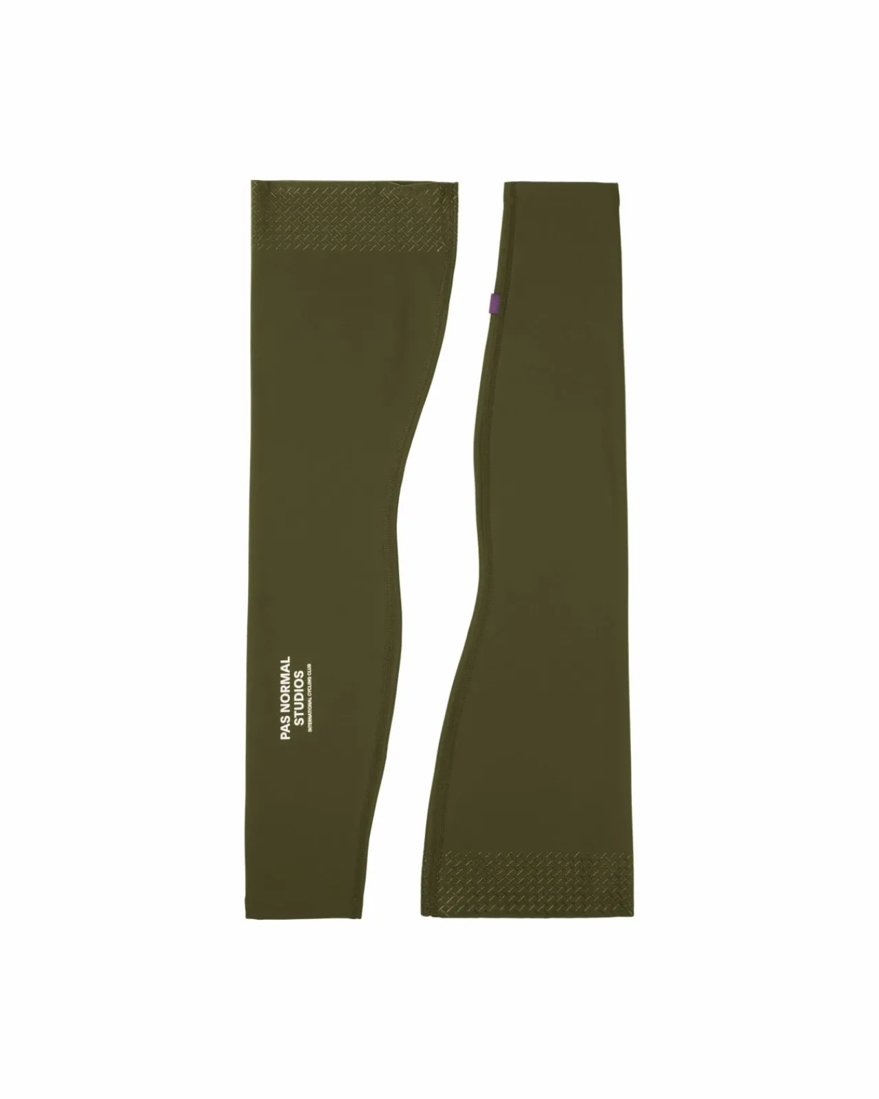 Pas Normal Studios Logo Leg Warmers — Olive^Women Arm & Leg Warmers|Arm & Leg Warmers
