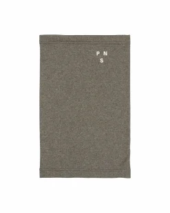 Pas Normal Studios Logo Thermal Necktube — Dark Stone^Women Accessories|Accessories