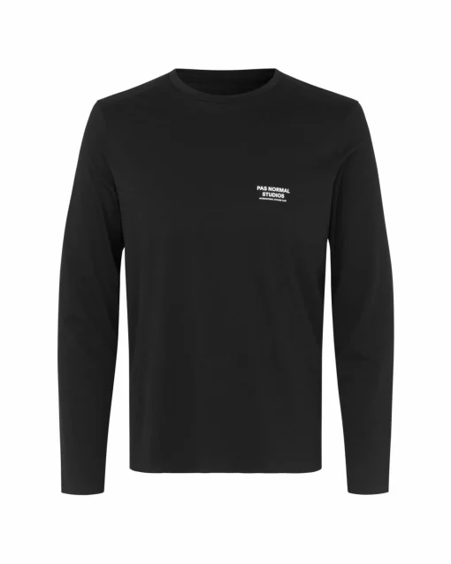 Pas Normal Studios Men's Balance Long Sleeve Top — Black^ Gym & Training