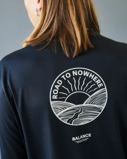 Pas Normal Studios Men's Balance Long Sleeve T-Shirt — Black^ Gym & Training