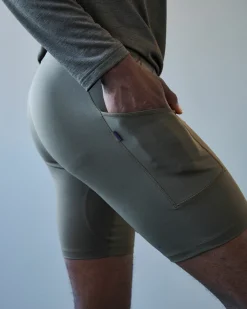 Pas Normal Studios Men's Balance Short Tights — Dusty Brown^ Gym & Training