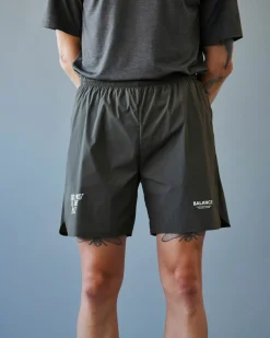 Pas Normal Studios Men's Balance Shorts — Dusty Brown^ Gym & Training