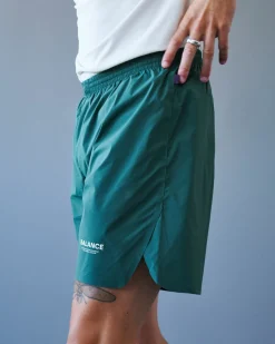 Pas Normal Studios Men's Balance Shorts — Forest green^ Gym & Training
