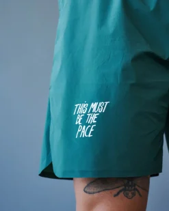 Pas Normal Studios Men's Balance Shorts — Forest green^ Gym & Training