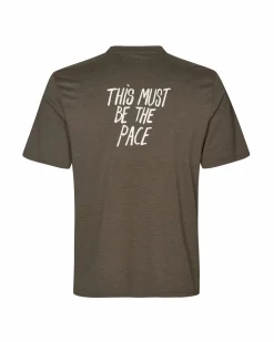 Pas Normal Studios Men's Balance T-shirt — Dusty Brown^ Gym & Training