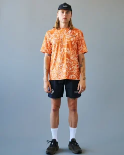 Pas Normal Studios Men's Balance T-shirt — Orange AOP^ Gym & Training