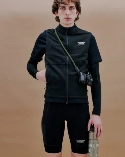 Pas Normal Studios Men's Escapism Performance Fleece Vest — Black^ Jackets & Gilets