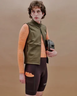 Pas Normal Studios Men's Escapism Performance Fleece Vest — Dark Stone^ Jackets & Gilets