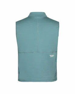Pas Normal Studios Men's Escapism Performance Fleece Vest — Dusty Blue^ Jackets & Gilets