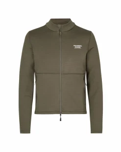 Pas Normal Studios Men's Escapism Performance Fleece Zip — Dark Stone^ Jackets & Gilets