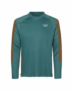 Pas Normal Studios Men's Escapism Technical LS T-Shirt — Dusty Teal^ Jerseys