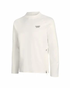 Pas Normal Studios Men's Escapism Technical LS T-shirt — Off White^ Jerseys