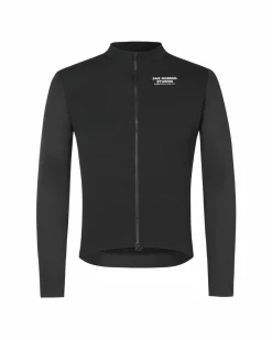 Pas Normal Studios Men's Escapism Wool Long Sleeve Jersey — Black^ Jerseys