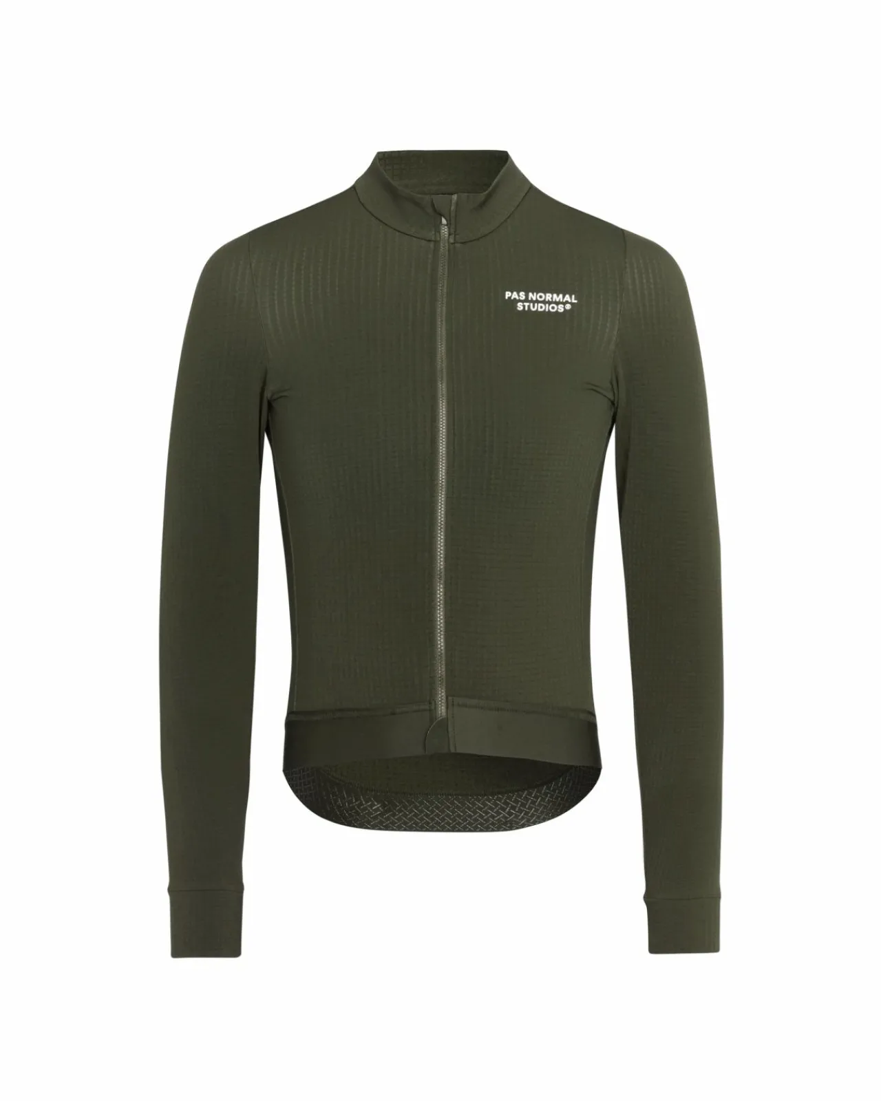 Pas Normal Studios Men's Essential Long Sleeve Jersey — Olive^ Jerseys