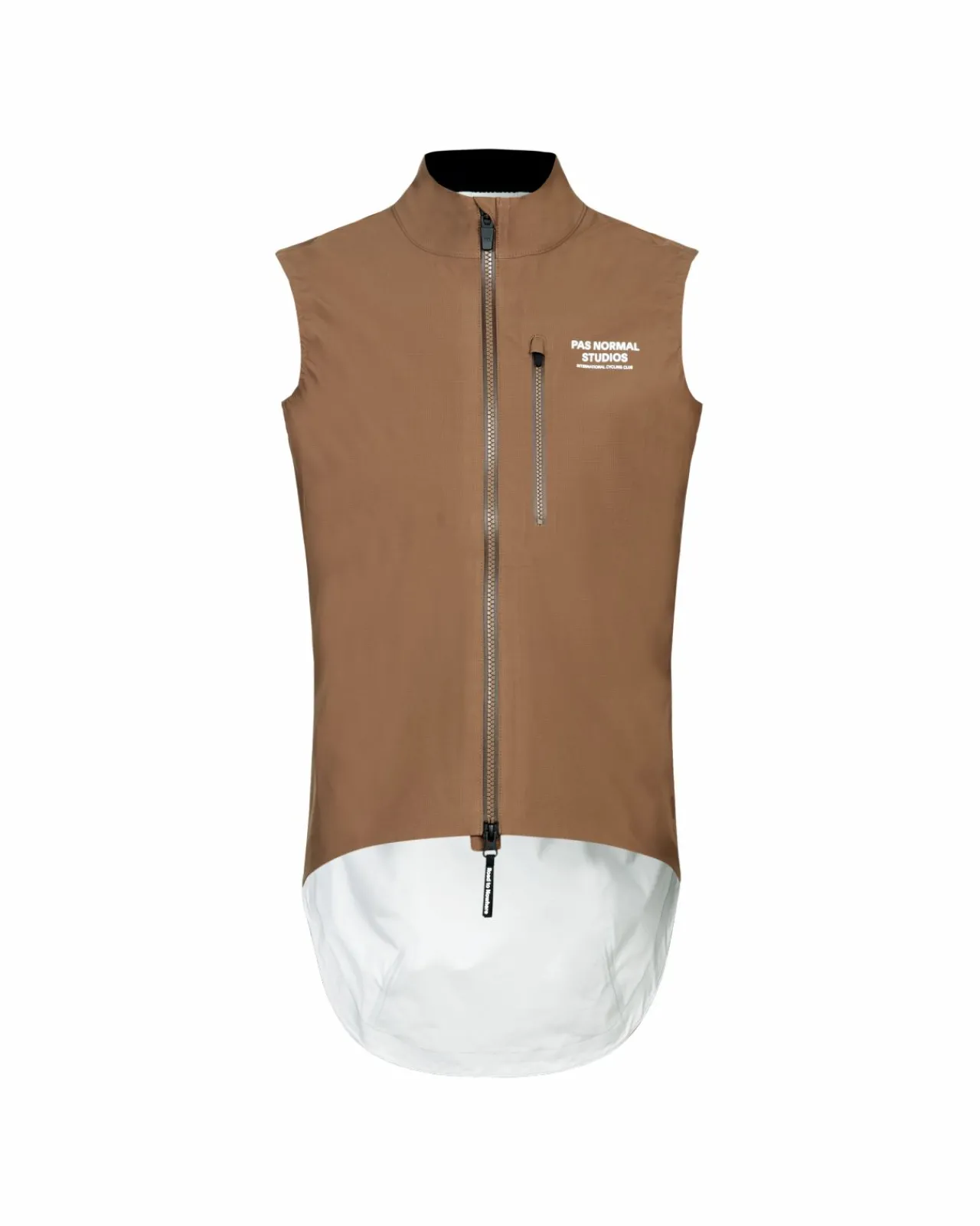 Pas Normal Studios Men's Essential Shield Gilet — Hazel^ Jackets & Gilets