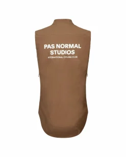Pas Normal Studios Men's Essential Shield Gilet — Hazel^ Jackets & Gilets