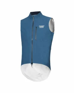 Pas Normal Studios Men's Essential Shield Gilet — Dark Blue^ Jackets & Gilets
