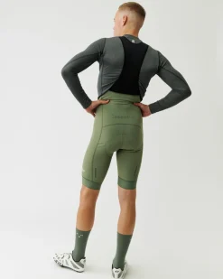 Pas Normal Studios Men's Essential Thermal Bibs — Dark Celeste^ Bibs