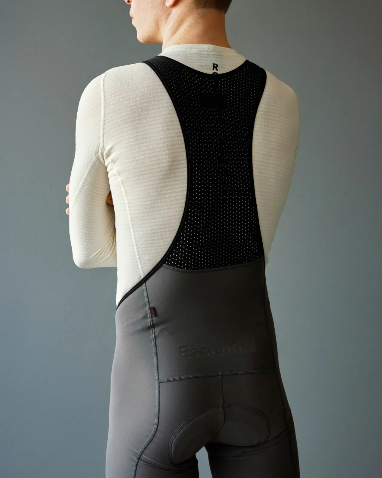 Pas Normal Studios Men's Essential Thermal Knickers — Stone Grey^ Bibs