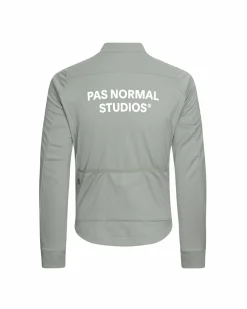 Pas Normal Studios Men's Essential Thermal Long Sleeve Jersey — Dark Celeste^ Jerseys