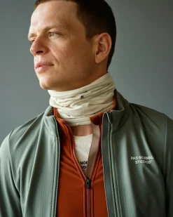 Pas Normal Studios Men's Essential Thermal Long Sleeve Jersey — Dark Celeste^ Jerseys