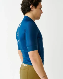 Pas Normal Studios Men's Mechanism Jersey — Dark Blue^ Jerseys