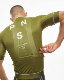 Pas Normal Studios Men's Mechanism Jersey — Deep Green^ Jerseys