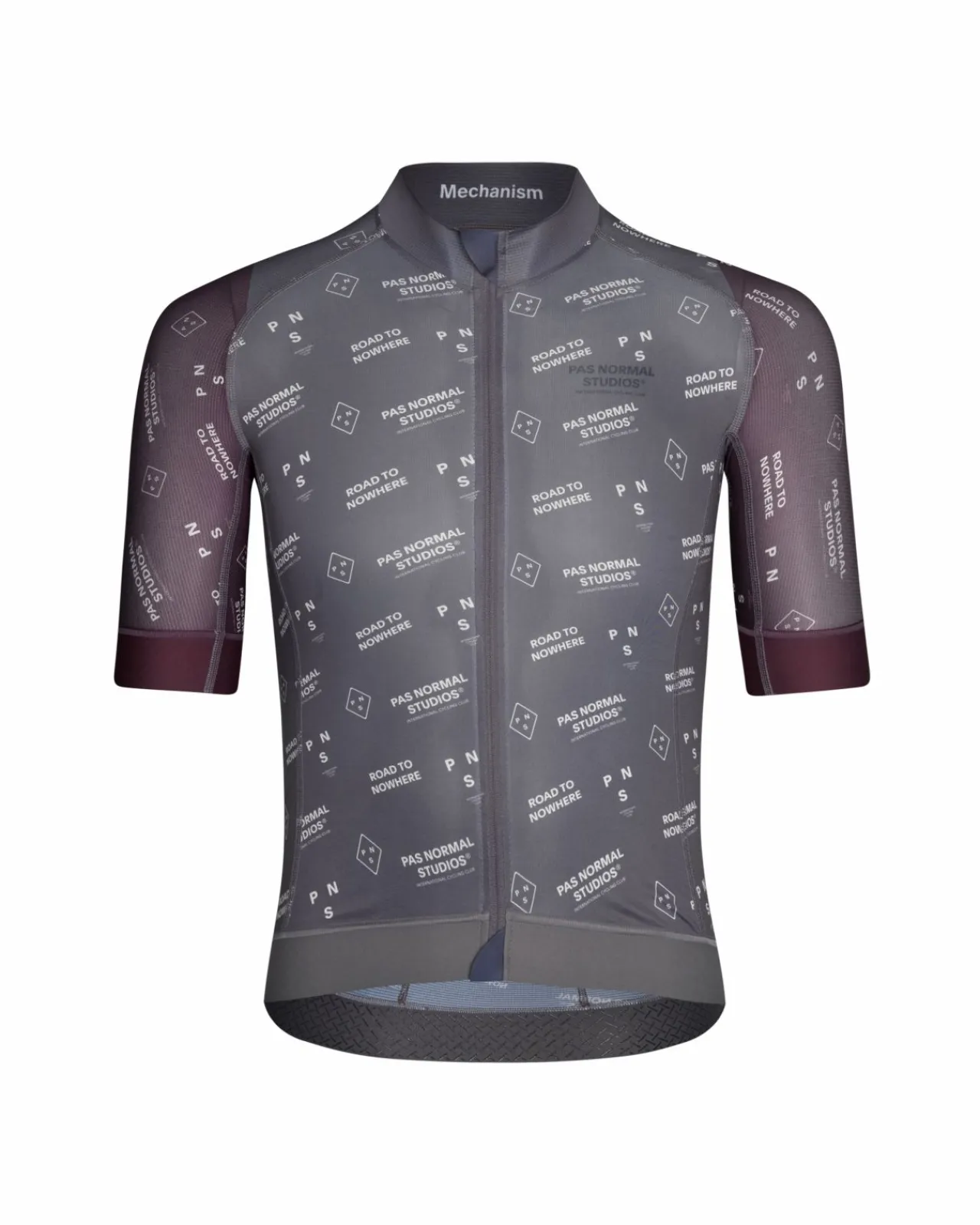 Pas Normal Studios Men's Mechanism Late Drop Jersey — Grey Contrast^ Jerseys