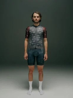 Pas Normal Studios Men's Mechanism Late Drop Jersey — Grey Contrast^ Jerseys