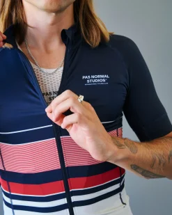 Pas Normal Studios Men's Mechanism Late Drop Jersey — Navy^ Jerseys