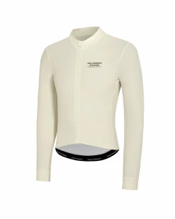 Pas Normal Studios Men's Mechanism Long Sleeve Jersey — Off White^ Jerseys