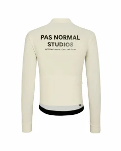 Pas Normal Studios Men's Mechanism Long Sleeve Jersey — Off White^ Jerseys