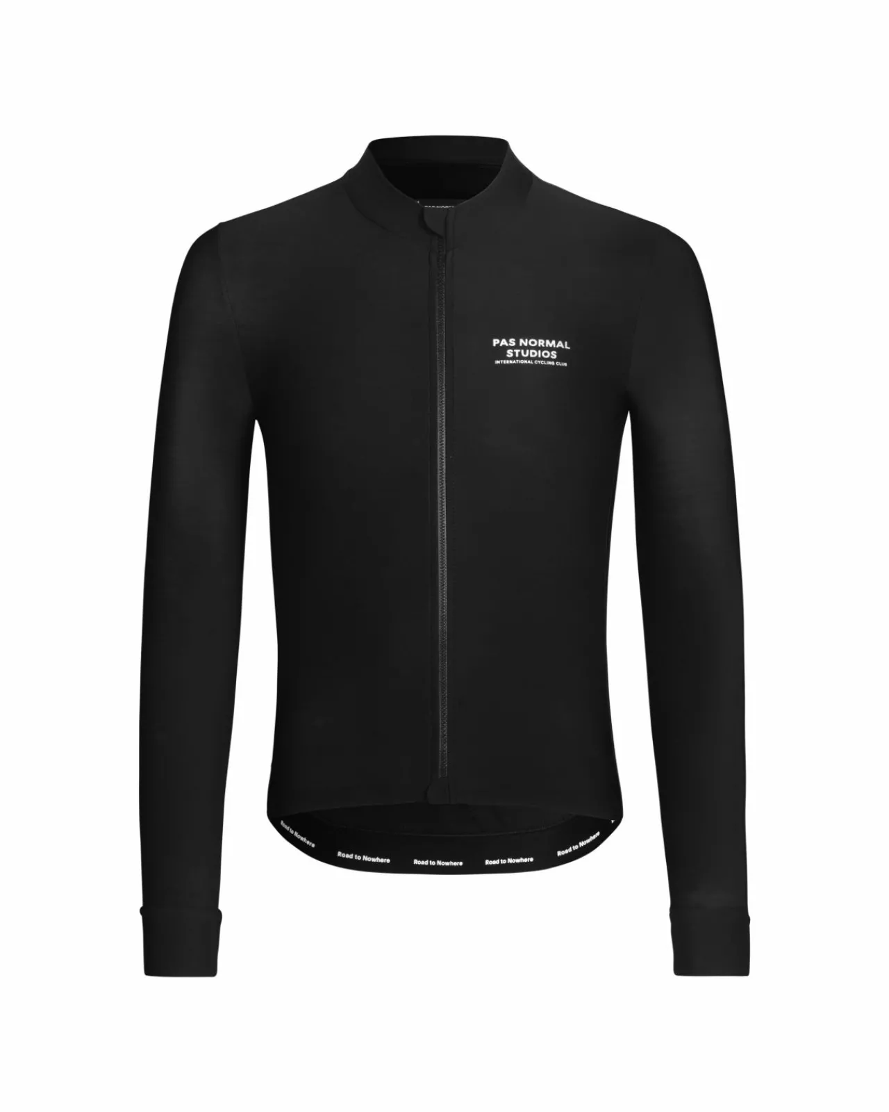 Pas Normal Studios Men's Mechanism Long Sleeve Jersey — Black^ Jerseys
