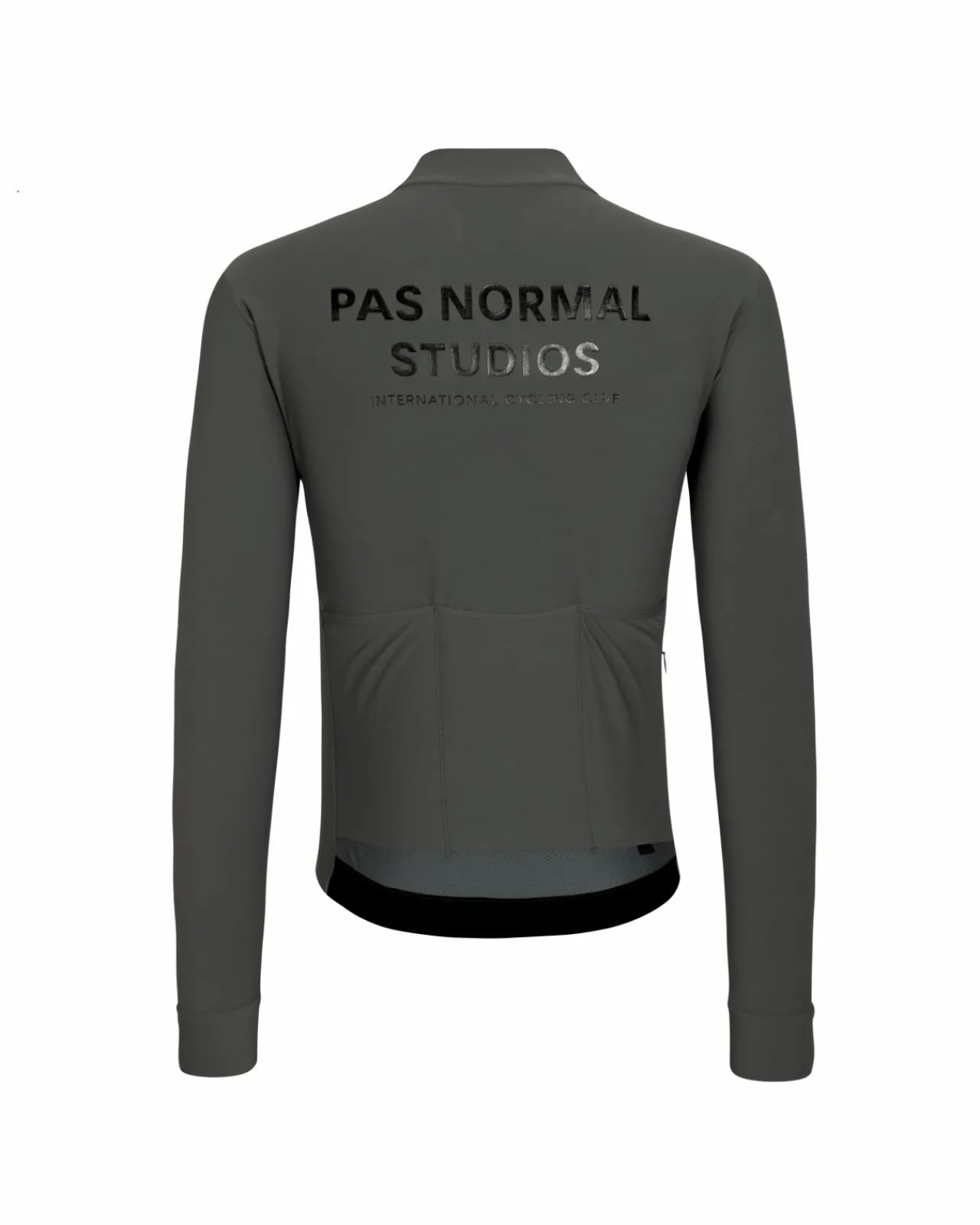 Pas Normal Studios Men's Mechanism Long Sleeve Jersey — Dark Grey^ Jerseys
