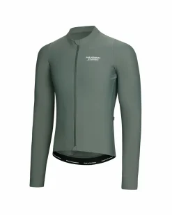 Pas Normal Studios Men's Mechanism Long Sleeve Jersey — Dark Moss^ Jerseys