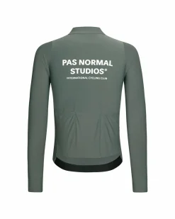 Pas Normal Studios Men's Mechanism Long Sleeve Jersey — Dark Moss^ Jerseys