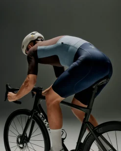 Pas Normal Studios Men's Mechanism Pro Jersey — Dark Red / Matt Blue^ Jerseys