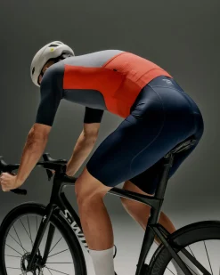 Pas Normal Studios Men's Mechanism Pro Jersey — Navy / Deep Red^ Jerseys