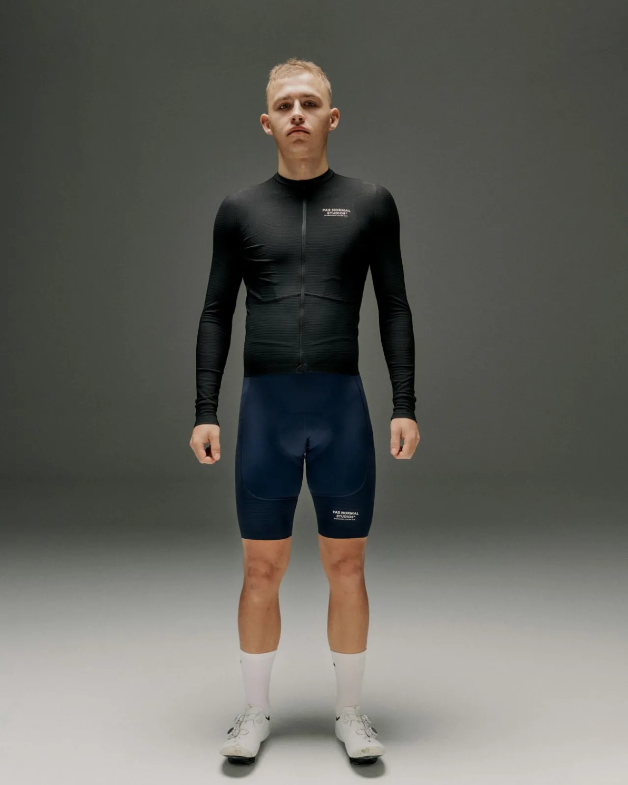 Pas Normal Studios Men's Mechanism Pro Long Sleeve Jersey — Black^ Jerseys