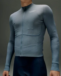 Pas Normal Studios Men's Mechanism Pro Long Sleeve Jersey — Matt Blue^ Jerseys