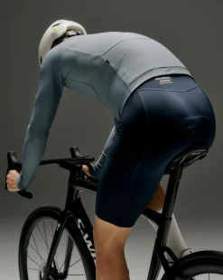 Pas Normal Studios Men's Mechanism Pro Long Sleeve Jersey — Matt Blue^ Jerseys