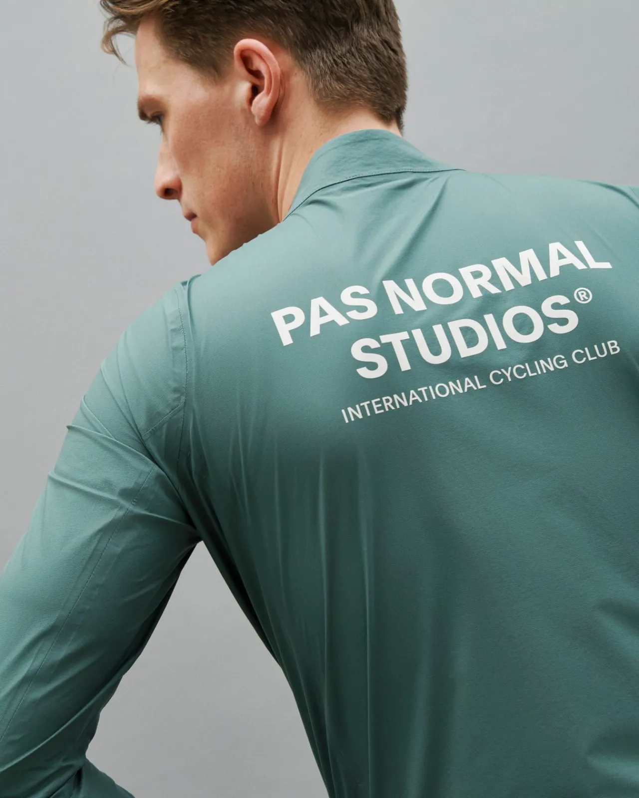 Pas Normal Studios Men's Mechanism Rain Jacket — Dusty Teal^ Jackets & Gilets