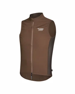 Pas Normal Studios Men's Mechanism Stow Away Gilet — Bronze^ Jackets & Gilets