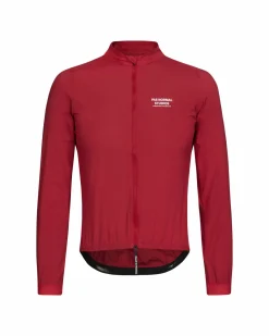 Pas Normal Studios Men's Mechanism Stow Away Jacket — Deep Red^ Jackets & Gilets